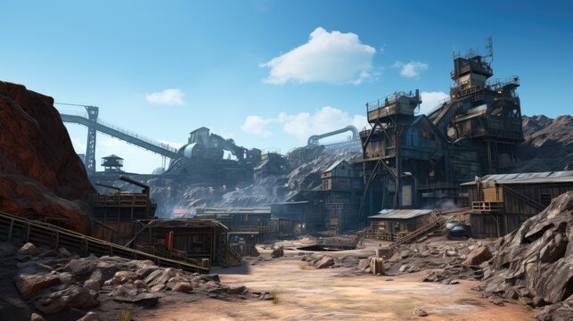 abonded coal mine in germany