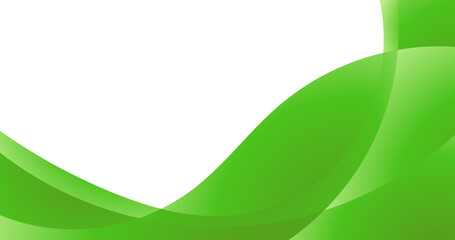 green gradient bio nature background for business with copy space area