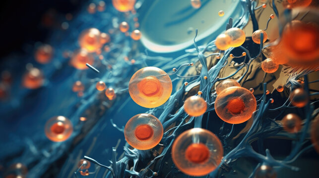 Lysosomes This organelle contains hydrolytic enzymes and is responsible for digesting foreign material or cell waste. At the microscopic level lysosomes are round