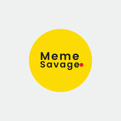 Meme Savage Logo Design Meme Yellow Logo Design Red Logo Circle Logo Meme design
