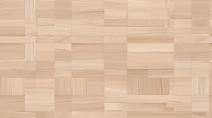 Naklejka premium Seamless Light Wood Parquet: Wooden Floor Texture Background