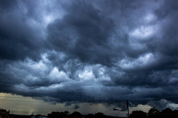 storm clouds timelapse