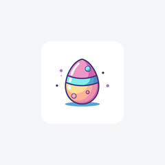 Colorful Egg Hunt Collection Icon