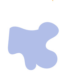Colourful Abstract Shapes Blob