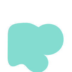 Colourful Abstract Shapes Blob