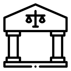 court building icon