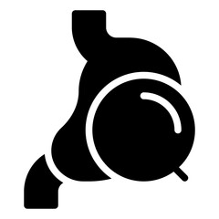 stomach check icon