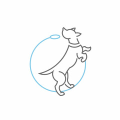 Dog training logo