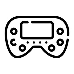 game console Line Icon