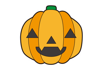 ジャックオランタン　ベクター　eps	
