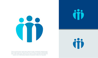 Human Resources Consulting Company, Global Community Logo.	