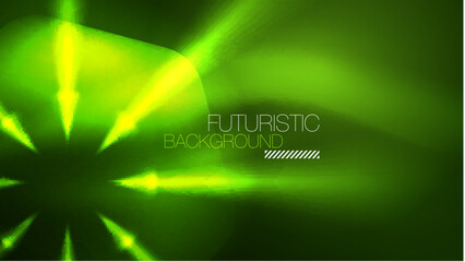 Technology Digital Neon Abstract Background, Abstract Hexagons, Digital Cyberspace, Modern Hi-tech, Science, Futuristic Techno Design Template