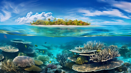Fototapeta na wymiar Great Barrier Reef Australia