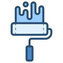 paint roll icon