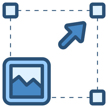 resize image icon