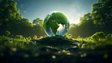 Green Planet Earth Environment Nature Climate Change