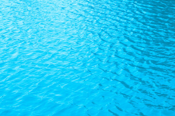 Blue water texture for background