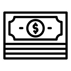 Money exchange payment icon symbol vector image. Illustration of the dollar currency coin graphic design image
