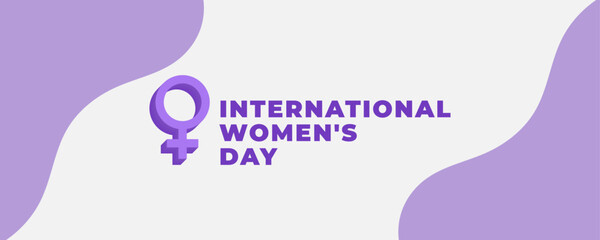 International Women's Day background, and copy space area. Suitable for use with themes related to women and love