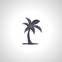 palm tree icon. palm isolated icon