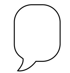 Digital png illustration of text bubble on transparent background