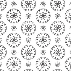 Digital png illustration of floral pattern on transparent background