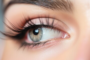 Obraz premium close up of a female eye