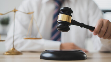 AI ethics or AI Law concept. Developing AI codes of ethics. Compliance, regulation, standard  and...