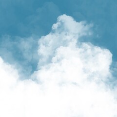 Blue sky background with cloud.