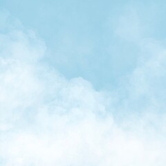 Blue sky background with cloud.