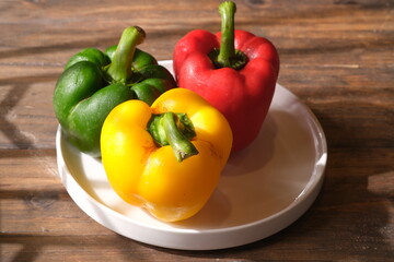 paprika is a fruit-producing plant that tastes sweet and slightly spicy from the eggplant tribe or Solanaceae. The green, yellow, red, or purple fruit. bell pepper. Capsicum annuum 