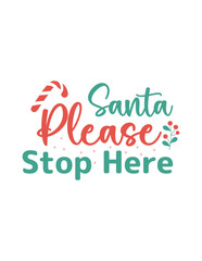Santa please stop here