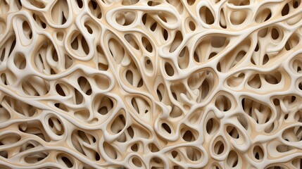 Generative AI, white, ivory and beige modelling clay, gypsum or ceramic background and texture, curls and flowing forms