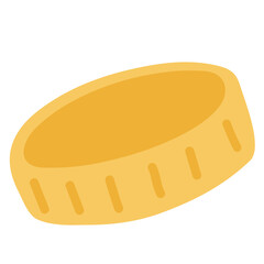 Coin flat illustration