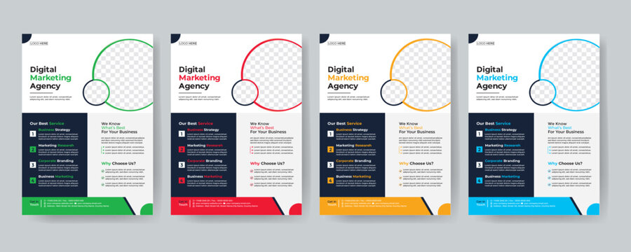 flyer. newest trendy creative corporate multipurpose minimal official business advertising magazine poster flyer with creative corporate trendy geometric shape template print design