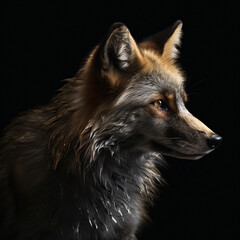 Black gold Fox