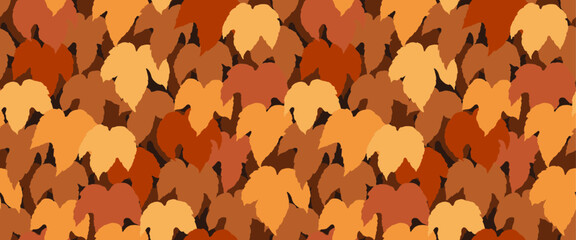 アイビー・シームレスなパターン-1リピート-手描き