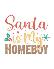 Santa is my homeboy