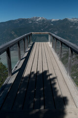 Glass bridge at  Squamish viewpoint - 2