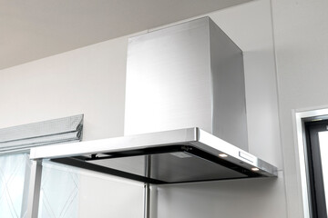 アイランドキッチンのレンジフード
