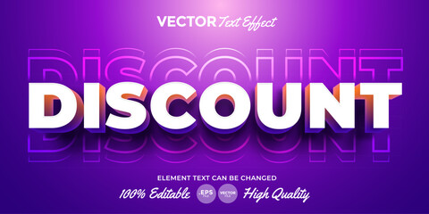 Discount Text Effect