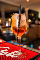 cocktail in bar