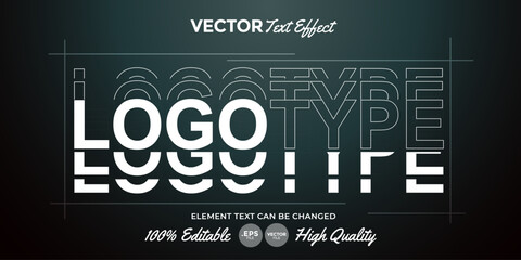 Logotype Text Effect