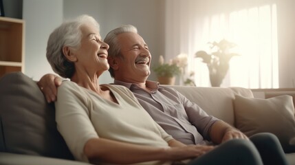 Obraz premium Happy seniors in a hobby time , happy retirement concept.