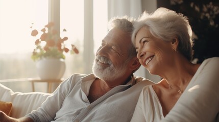 Happy seniors in a hobby time , happy retirement concept.