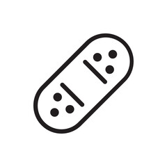 Nice Bandage Icon Design Template