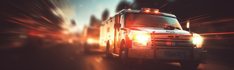 Emergency concept banner 