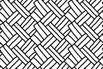 Doodling line wall  handdrawn minimalist seamless pattern