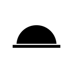 diaphragm glyph icon