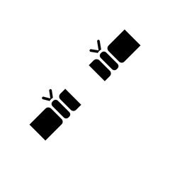 tubal ligation glyph icon